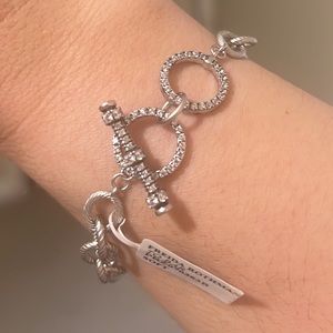 Freida Rothman Signature Two Tone Toggle Chain Bracelet